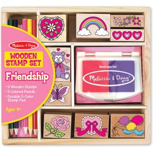WOODEN STAMP SET: FRIENDSHIP