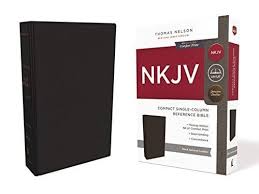 NKJV COMPACT SINGLE COLUMN REF BIBLE