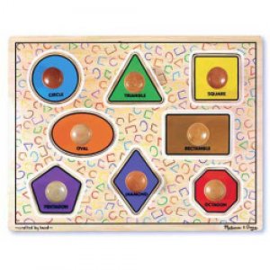 JUMBO KNOB PUZZLE (LARGE GEOMETRIC SHAPES)
