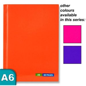 Premier A6 160pg Hardcover Notebook