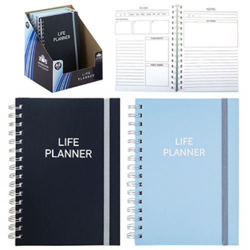 A5 SPIRAL BOUND LIFE PLANNER