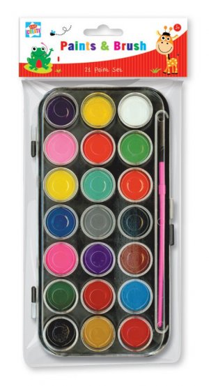 PAINT AND BRUSH SET (PIU/3)
