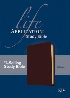 KJV Life Application Study Bible, Burgundy