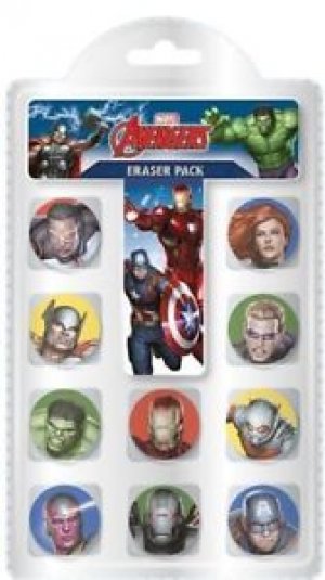AVENGERS ERASER PACK