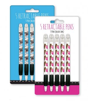 RETRACTABLE PENS PET GEEK (PBYP)