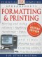 FORMATTING & PRINTING