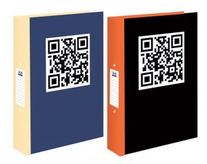 A4 RINGBINDER QR CODE (QRRB)