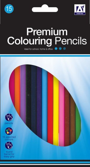 PREMIUM COLOURING PENCILS (PENL)