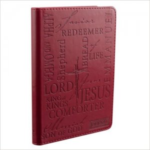 Names of Jesus Burgundy