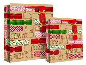 GIFTBAG-XMAS CRACKER BAG (LARGE)