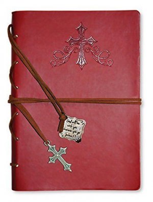 JOURNAL-CROSS WITH CHARM-RED