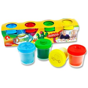 Pots Play Dough With Mould Lid