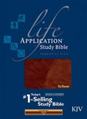 KJV-LIFE APPL STUDY BIB BRN/TN