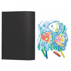 A3 CARD COVER SKETCH BOOK-BLACK