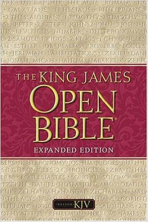 KJV-OPEN BIBLE-BLACK,TN