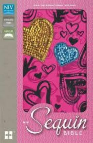 Sequin Bible, NIV Pink