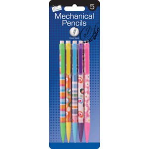 5 MECHANICAL PENCILS/BARRELS