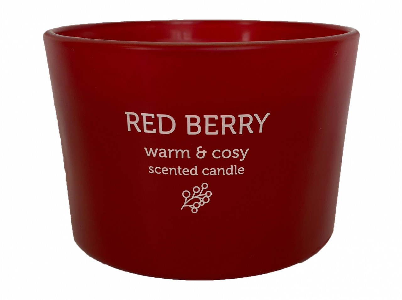 PAN AROMA: RED BERRY WARM & COSY SCENTED CANDLE