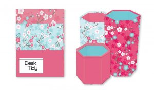 DESK TIDY CHERRY BLOSSOM (CHEC)
