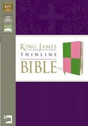 King James Version Thinline Bible, Large Print