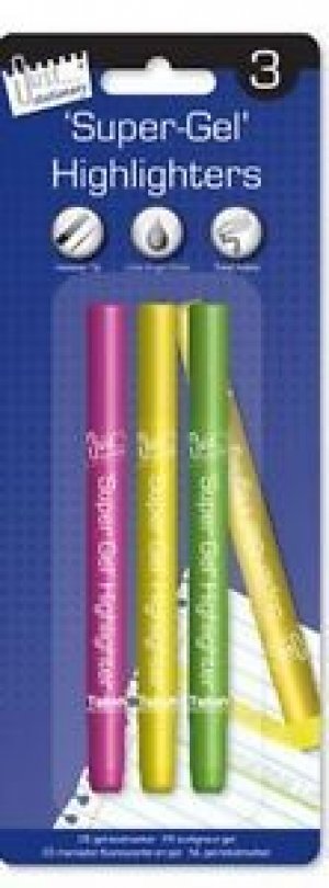 3 'SUPER-GEL' HIGHLIGHTERS
