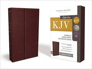KJV- COMPACT LARGE PRINT REFERENCE BIBLE