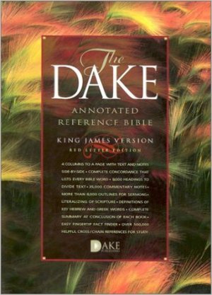 KJV-DAKE REF.BIBLE-BLK-INDEXED