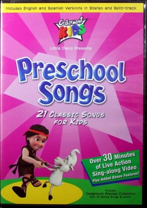 Cedarmont Kids: Preschool Songs  {DVD}