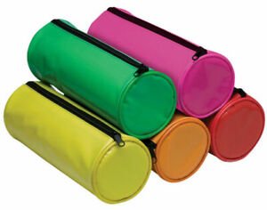 SHINY BRITE CYLINDER PENCIL CASE (PINK)