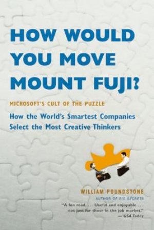 HOW WOULD YOU MOVE MOUNT FUJI?