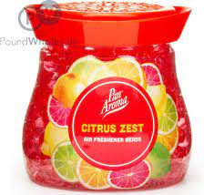 PAN AROMA CITRUS ZEST AIR FRESHNER BEADS