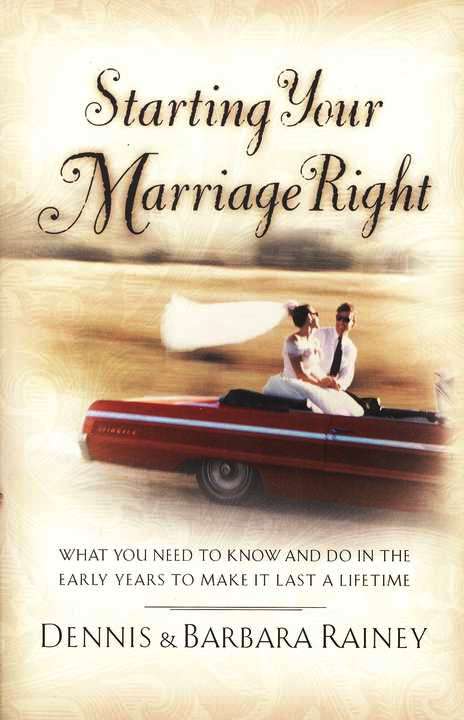 Starting Your Marriage Right.
