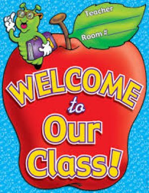 CHART - WELCOME TO MY CLASS