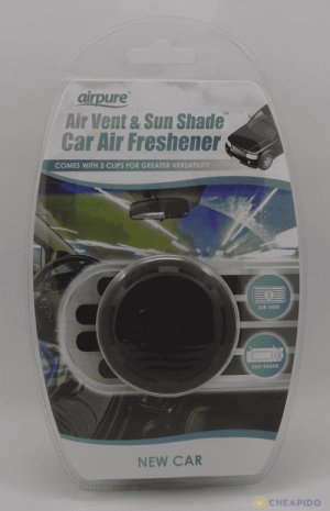 AIR VENT AND SUN SHADE: CAR AIR FRESHENER