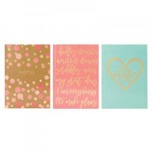 A6 Hardback Notebook Typo Foils
