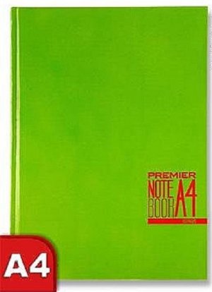 PREMIER A4 GREEN NOTES (93618)