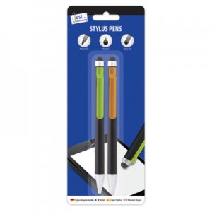 2 STYLUS BALLPOINT PENS - BLACK INK