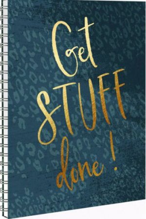 A5 Wirebound Study Notebook Totally Fierce 160 Pages