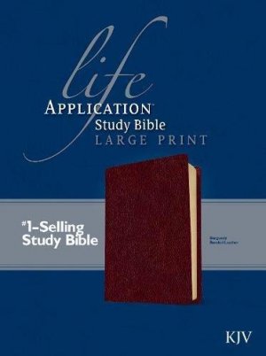 KJV Life Application Study Bible Large Print