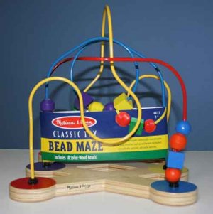 Melissa & Doug Classic Toy Bead Maze