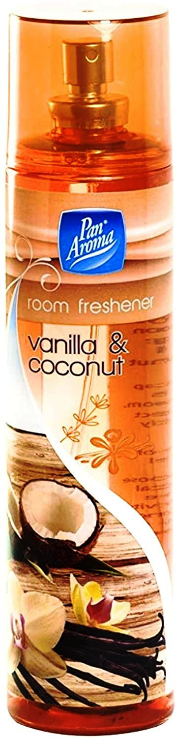 PAN AROMA ROOM SPRAY 200ML VANILLA+COCONUT