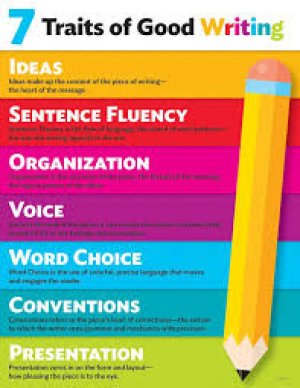 CHARTS-7 TRAITS OF GOOD WRITING