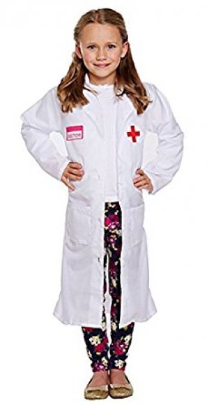 DOCTOR COAT CHILD'S COSTUME  (7-9 YEARS)