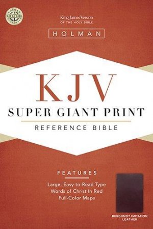 KJV-SUPER GIANT PRINT REF BIB-BG