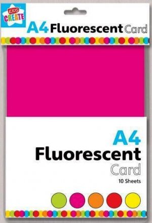 A4 FLUORESCENT CARD (AHA/3)