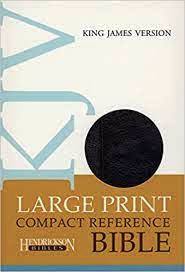 Large Print Compact Reference Bible-KJV-Magnetic Flap Closure
