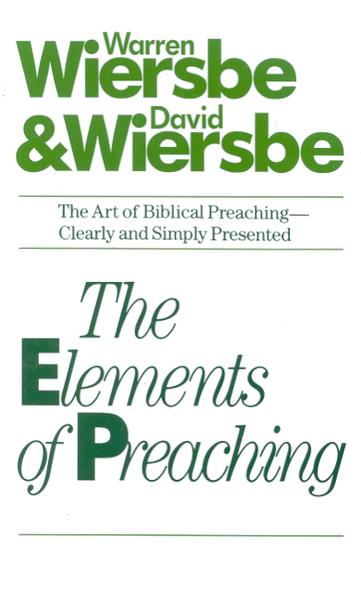 THE ELEMENTS OF PREACHING (OASIS)