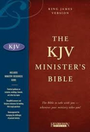KJV-MINISTER'S BIBLE,BLACK