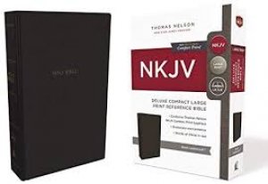 NKJV-DELUX COMPACT LARGE PRINT REFERENCE BIBLE