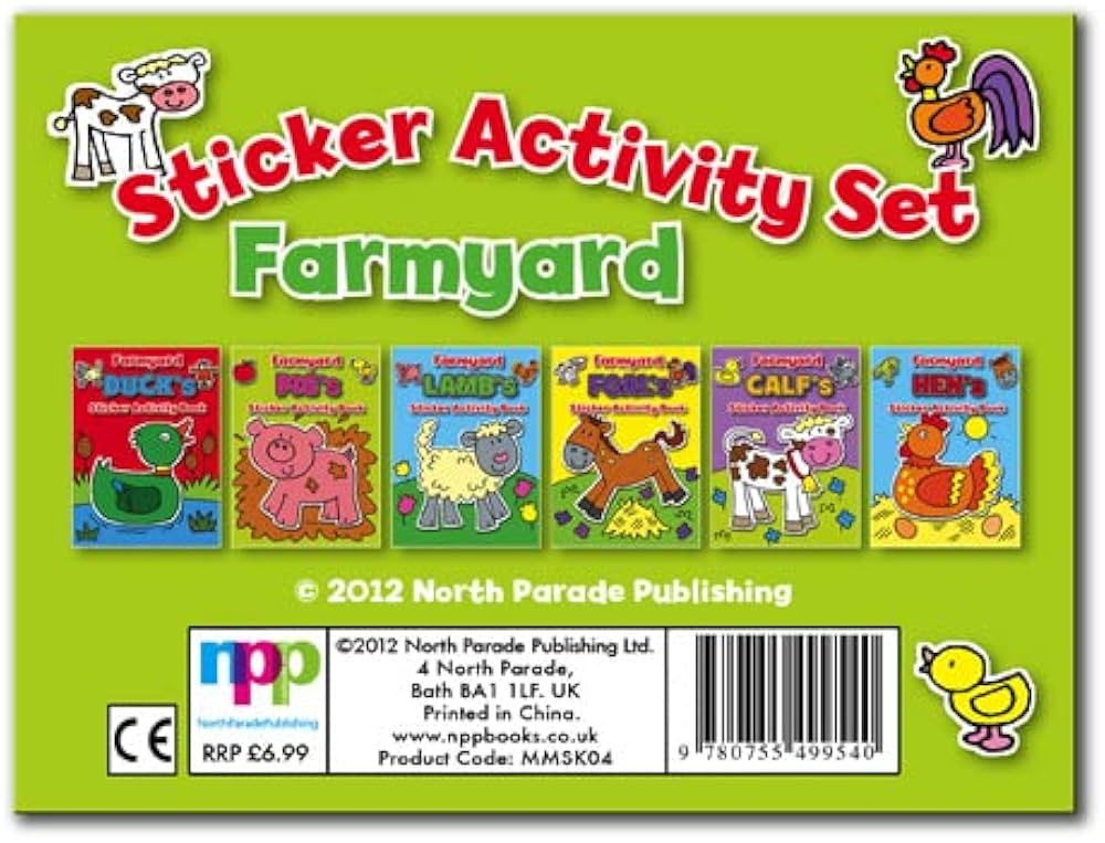 Magnetic Mini Sticker Farmyard